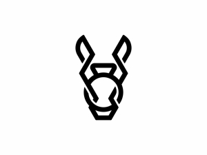 Logotipo De Pesas Rusas Para Caballos