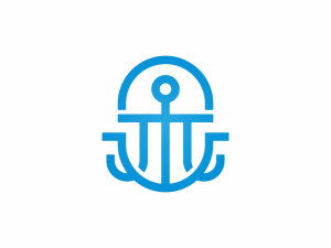 Anchor Jellyfish Logo