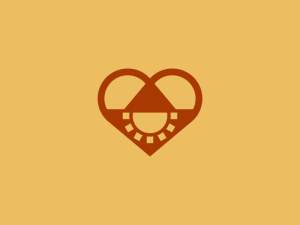 Logotipo De La Lámpara De Amor