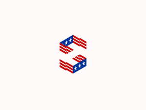 Logotipo Americano Sh O Hs