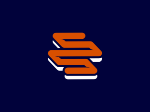 Doppeltes S-Letter-Logo