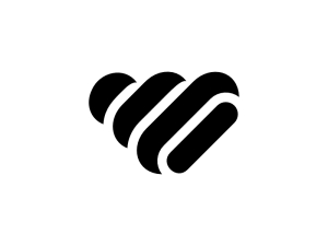 Abstraktes W-Letter-Logo