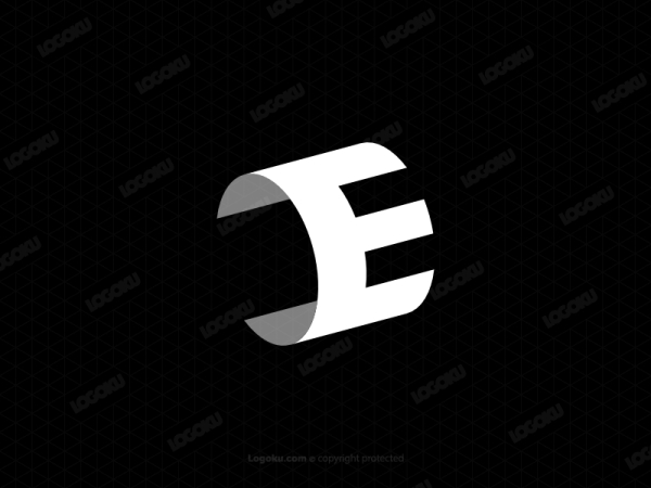 Logotipo De Letra Ce O Ec