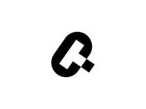 Logotipo De Letra Ct O Tc