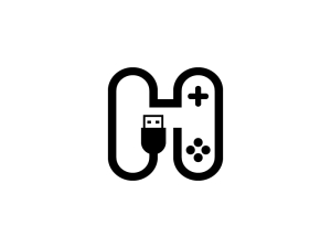 H Letter Game Logo