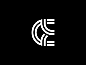Ce Or Ec Initial Logo