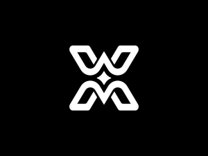 Wm Or X Letter Logo