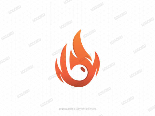 Logotipo De Auriculares De Fuego