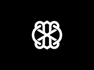 Ornement X Logo Noeud Celtique