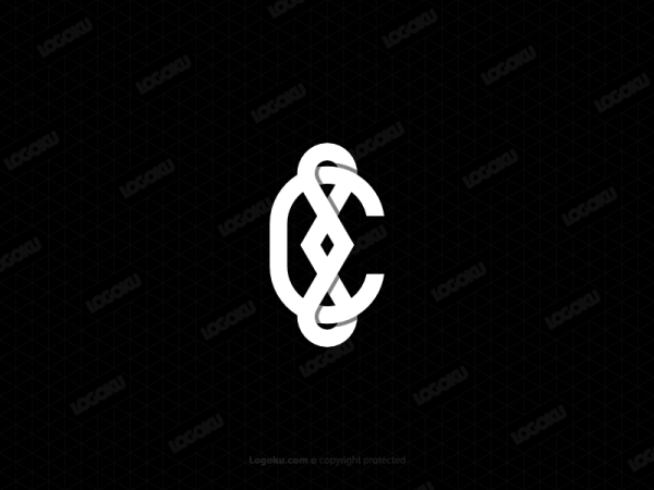 Letter C Celtic Knot Logo