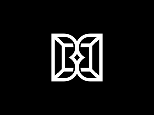Logotipo De Letra Doble B Bb