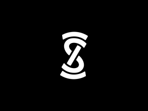Zs- Oder Sz-Brief-Logo
