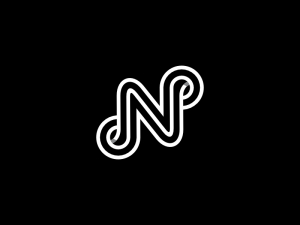 Linie N-Letter-Logo