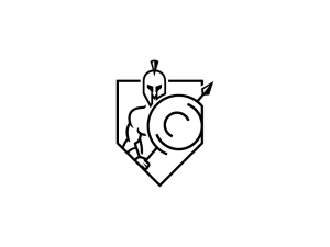 Escudo Logotipo Espartano