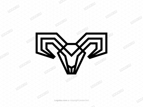 Black Ram Logo Wild Goat Logo