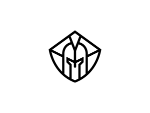 Emblema Logotipo Espartano