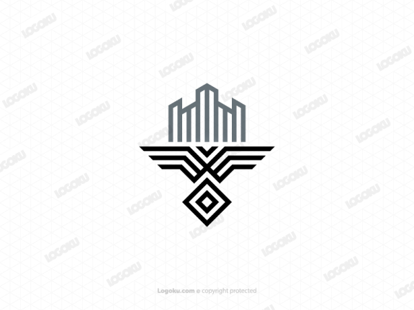 Logotipo Del águila Inmobiliaria