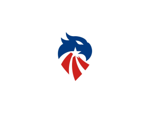 Logotipo Del Pin Del águila Americana