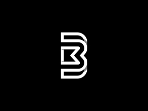 Logotipo De Letra 3b O Bm