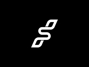 Logotipo De Letra Sf O Fs