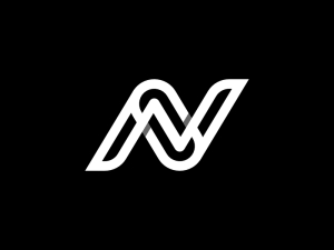 Monogramm auf keinem Buchstaben-Logo