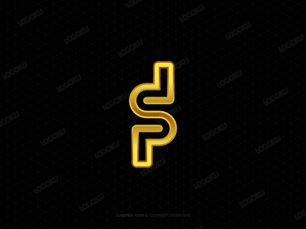 S Or Dp Pd Letter Logo