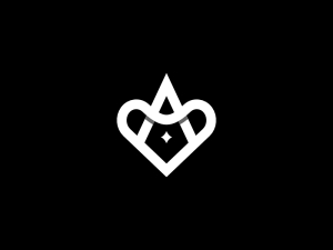 Love A Star Letter Logo