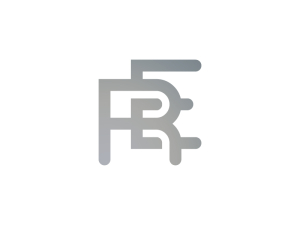 Buchstaben sind Logo Re Logo
