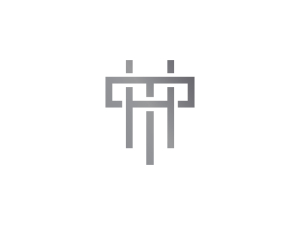 Letras Th Logo Ht Logo