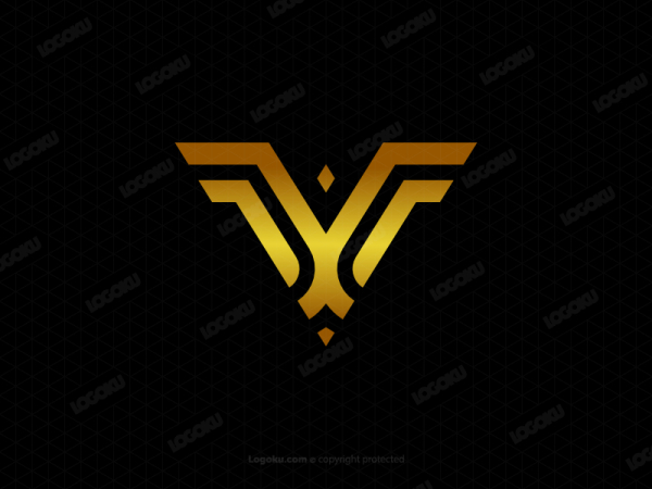 V- oder Vy-Flügel-Logo