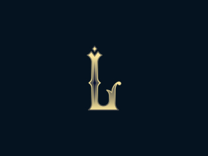 Logotipo De Letra L De Lujo