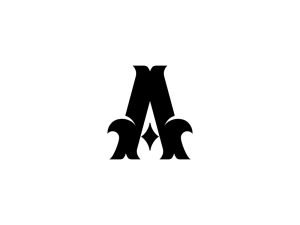 Adorno Una Letra Logo
