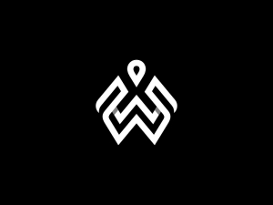 W Or M Pin Logo