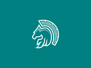 Logotipo Del Caballo Espartano