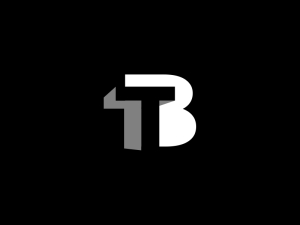 Logotipo De Monograma De 1 Tb