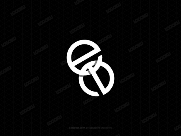 8 Oder Ee-Buchstaben-Logo