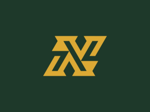 Lettre N Ou Av Logo