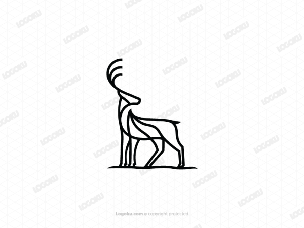 Black Deer Logo