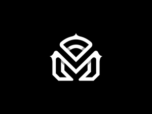 Logotipo Inicial De Am O Ma