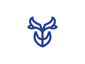 El Logotipo Del Toro Azul