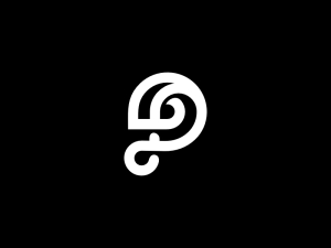 Logotipo De La Letra P Del Infinito
