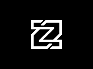 Logotipo De Letra Z O N