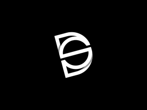 Logotipo De Letra Ds O Sd