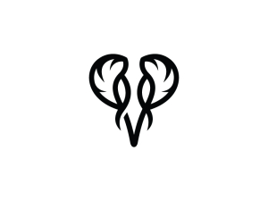 Logotipo De Elefante Negro
