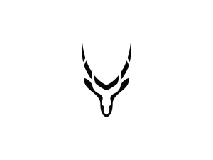 Schwarzes Oryx-Logo
