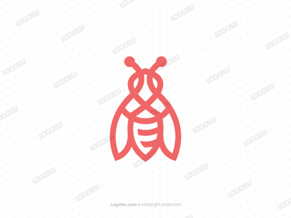 Small Honey Bee Logo