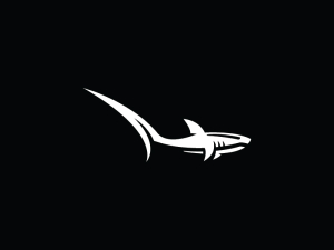 Weißes Hai-Logo
