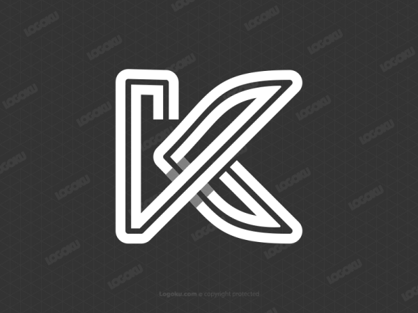 K Scissors Logo