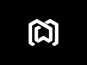 Wm Or Mw Letter Logo