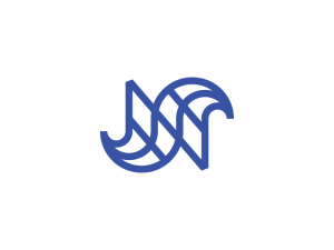 Stilvolles Ns Sn-Logo